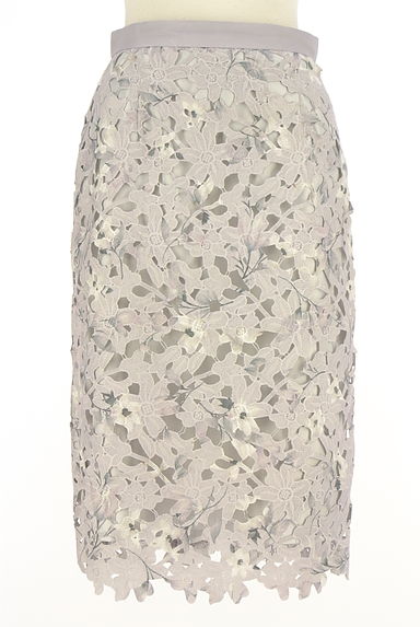 Apuweiser riche（アプワイザーリッシェ）の古着「花柄プリント入り刺繍レースタイトスカート（スカート）」大画像１へ