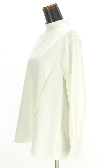 クリックで大画像表示 ROSE BUD(ローズバッド)の古着「ハイネッククロスブラウス(カットソー・プルオーバー)」大画像3へ