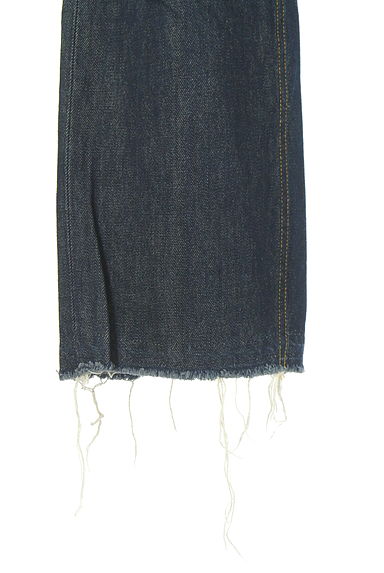 MOUSSY（マウジー）の古着「カットオフワイドデニムパンツ（デニムパンツ）」大画像４へ