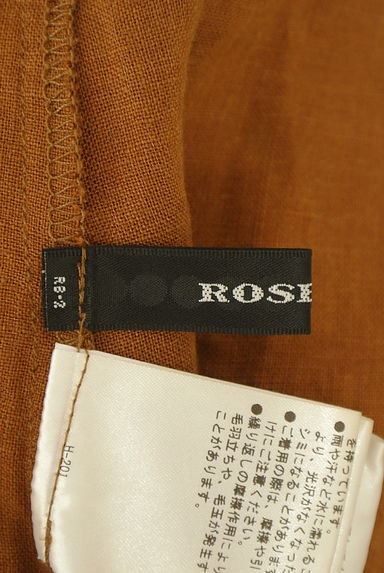 クリックで大画像表示 ROSE BUD(ローズバッド)の古着「フレアスリーブリネンカットソー(カットソー・プルオーバー)」大画像6へ