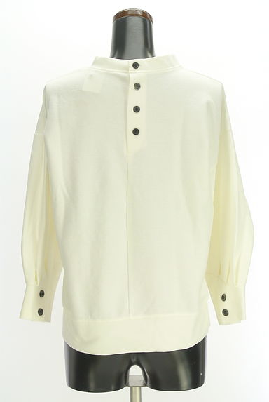 ROSE BUD（ローズバッド）の古着「タックボリューム袖カットソー（ニット）」大画像２へ