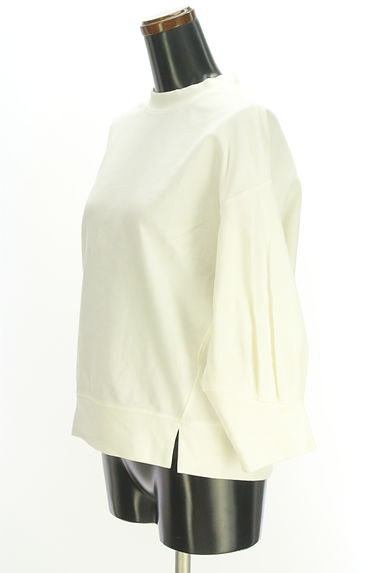 ROSE BUD（ローズバッド）の古着「タックボリューム袖カットソー（ニット）」大画像３へ