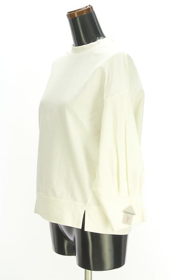 ROSE BUD（ローズバッド）の古着「タックボリューム袖カットソー（ニット）」大画像４へ