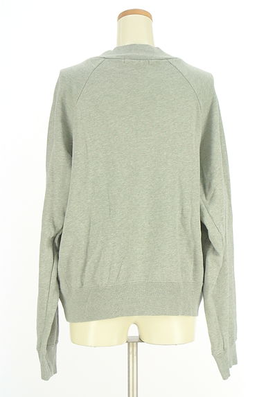 MOUSSY（マウジー）の古着「アームホール入りスウェットトップス（ニット）」大画像２へ