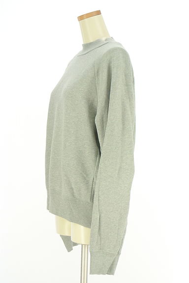 MOUSSY（マウジー）の古着「アームホール入りスウェットトップス（ニット）」大画像３へ