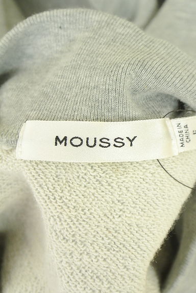 MOUSSY（マウジー）の古着「アームホール入りスウェットトップス（ニット）」大画像６へ