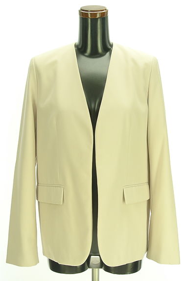 クリックで大画像表示 Mila Owen(ミラオーウェン)の古着「ノーカラージャケット(ジャケット)」大画像1へ