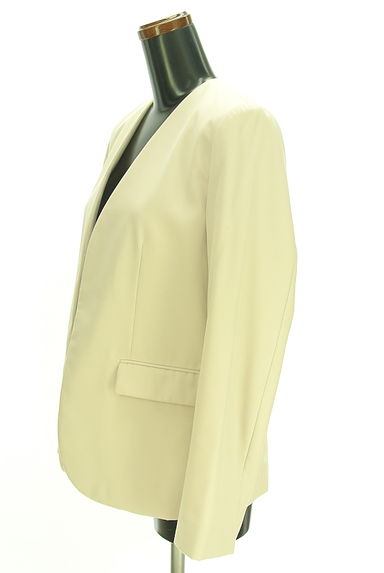 クリックで大画像表示 Mila Owen(ミラオーウェン)の古着「ノーカラージャケット(ジャケット)」大画像3へ