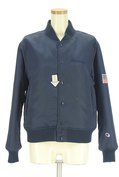 Ungrid（アングリッド）の古着「Championコラボ中綿入りブルゾン（ブルゾン・スタジャン）」大画像４へ