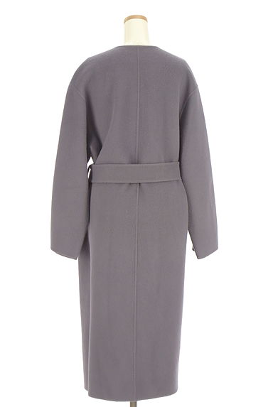FRAY I.D（フレイアイディー）の古着「ベルト付きウールロングコート（コート）」大画像２へ