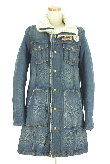 RODEO CROWNS（ロデオクラウン）の古着「裏ボアデニムジャケット（コート）」大画像１へ