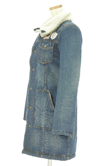 RODEO CROWNS（ロデオクラウン）の古着「裏ボアデニムジャケット（コート）」大画像３へ