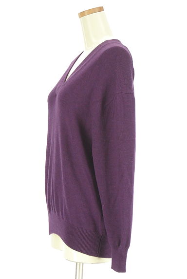 BEAUTY&YOUTH（ビューティ＆ユース）の古着「Vネックニットトップス（ニット）」大画像３へ