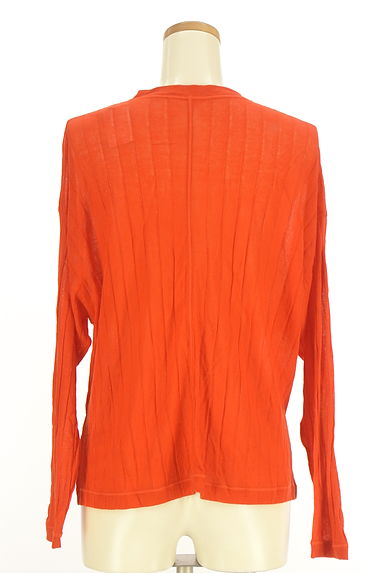 green label relaxing（グリーンレーベル リラクシング）の古着「Vネックシアーニットカーディガン（カーディガン・ボレロ）」大画像２へ