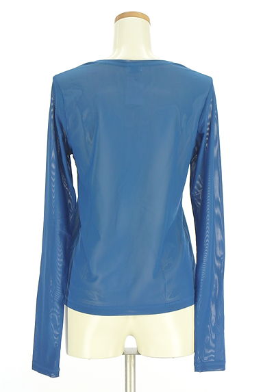 green label relaxing（グリーンレーベル リラクシング）の古着「メッシュシアーカットソー（カットソー・プルオーバー）」大画像２へ