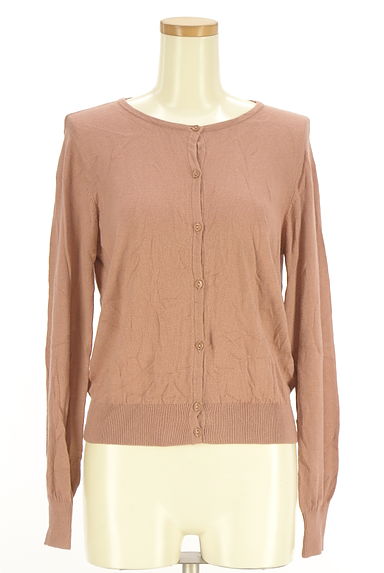 クリックで大画像表示 earth music&ecology(アースミュージック&エコロジー)の古着「ベーシックニットカーディガン(カーディガン・ボレロ)」大画像1へ