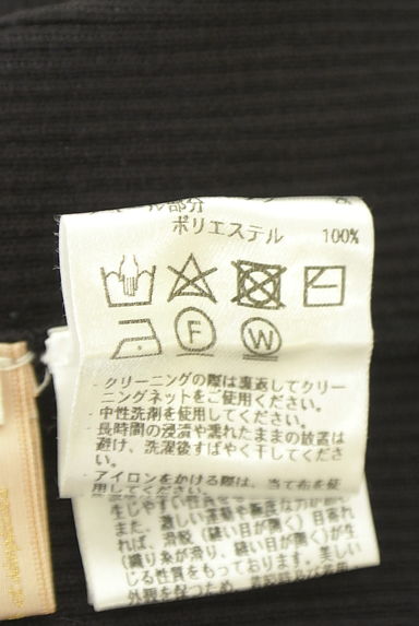 Apuweiser riche（アプワイザーリッシェ）の古着「チュールビスチェ付きタートルネックリブニットトップス（ニット）」大画像５へ