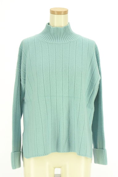 23区（ニジュウサンク）の古着「モックネックリブニットトップス（ニット）」大画像１へ