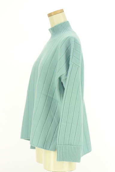 23区（ニジュウサンク）の古着「モックネックリブニットトップス（ニット）」大画像３へ