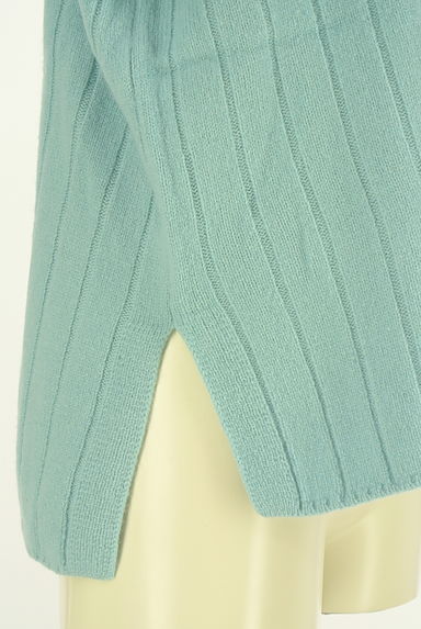 23区（ニジュウサンク）の古着「モックネックリブニットトップス（ニット）」大画像４へ