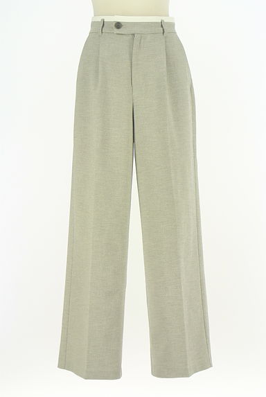 クリックで大画像表示 Stola.(ストラ)の古着「ウエスト別地切替スラックスパンツ(パンツ)」大画像1へ