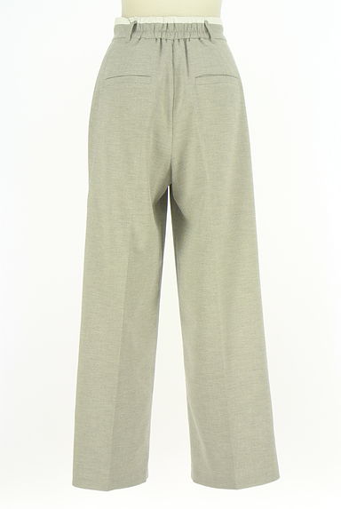 クリックで大画像表示 Stola.(ストラ)の古着「ウエスト別地切替スラックスパンツ(パンツ)」大画像2へ