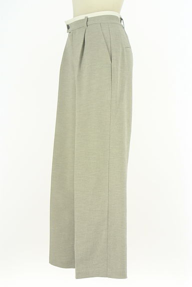 クリックで大画像表示 Stola.(ストラ)の古着「ウエスト別地切替スラックスパンツ(パンツ)」大画像3へ