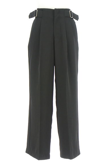 Stola.（ストラ）の古着「サイドベルトハイウエストセミワイドパンツ（パンツ）」大画像１へ