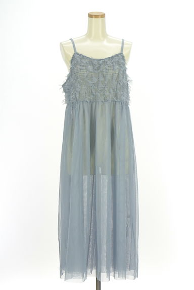 Samansa Mos2（サマンサモスモス）の古着「チュールキャミワンピース（キャミワンピース）」大画像１へ