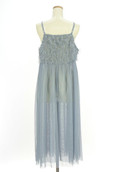 Samansa Mos2（サマンサモスモス）の古着「チュールキャミワンピース（キャミワンピース）」大画像２へ