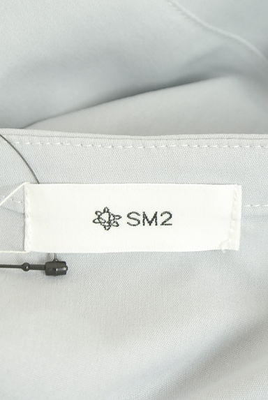 Samansa Mos2（サマンサモスモス）の古着「アシンメトリーペプラムブラウス（ブラウス）」大画像６へ