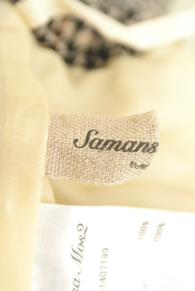 Samansa Mos2（サマンサモスモス）の古着「チェック柄ワイドパンツ（パンツ）」大画像６へ