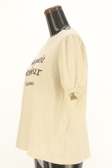 Samansa Mos2（サマンサモスモス）の古着「ロゴ刺繍半そでTシャツ（Ｔシャツ）」大画像３へ