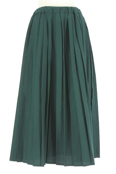 クリックで大画像表示 Samansa Mos2(サマンサモスモス)の古着「プリーツロングスカート(ロングスカート・マキシスカート)」大画像1へ