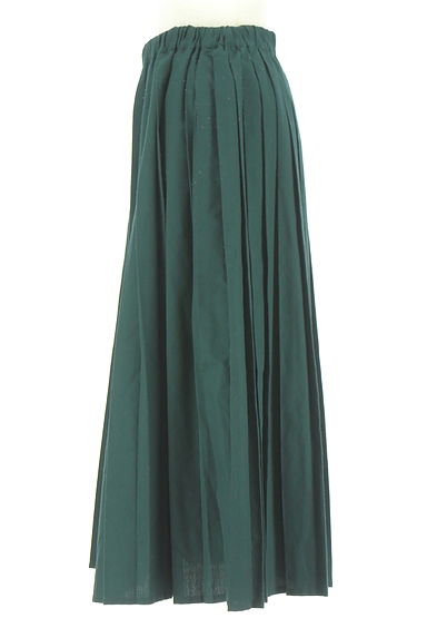 クリックで大画像表示 Samansa Mos2(サマンサモスモス)の古着「プリーツロングスカート(ロングスカート・マキシスカート)」大画像3へ