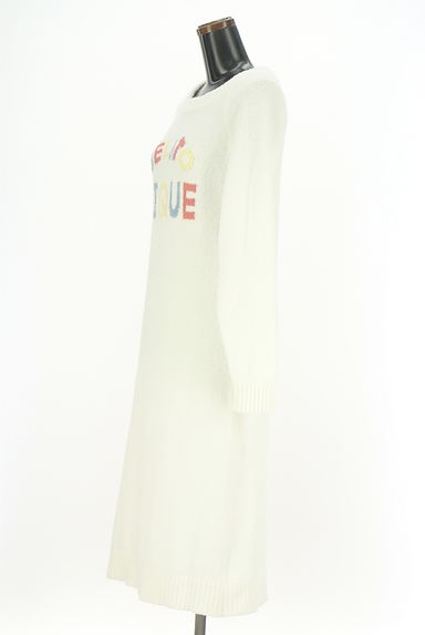 gelato pique（ジェラートピケ）の古着「カラフルロゴ入りワンピース（ワンピース・チュニック）」大画像３へ