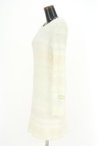 gelato pique（ジェラートピケ）の古着「マルチボーダー柄ワンピース（ワンピース・チュニック）」大画像３へ