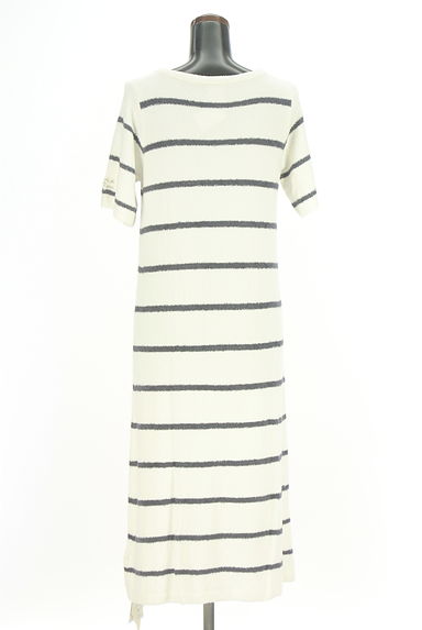 gelato pique（ジェラートピケ）の古着「半そでボーダー柄ワンピース（ワンピース・チュニック）」大画像２へ