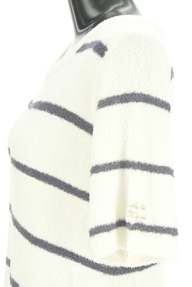 gelato pique（ジェラートピケ）の古着「半そでボーダー柄ワンピース（ワンピース・チュニック）」大画像４へ