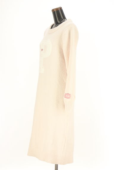 クリックで大画像表示 gelato pique(ジェラートピケ)の古着「Pロゴリラックスワンピース(ワンピース・チュニック)」大画像3へ