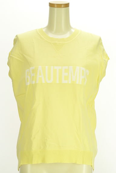 BARNYARDSTORM（バンヤードストーム）の古着「ノースリロゴニットトップス（ニット）」大画像１へ