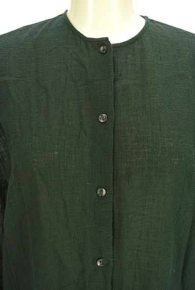 BARNYARDSTORM（バンヤードストーム）の古着「ノーカラーブラウス（ブラウス）」大画像４へ