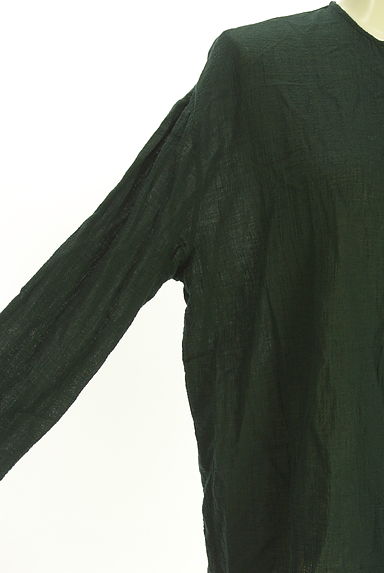 BARNYARDSTORM（バンヤードストーム）の古着「ノーカラーブラウス（ブラウス）」大画像５へ