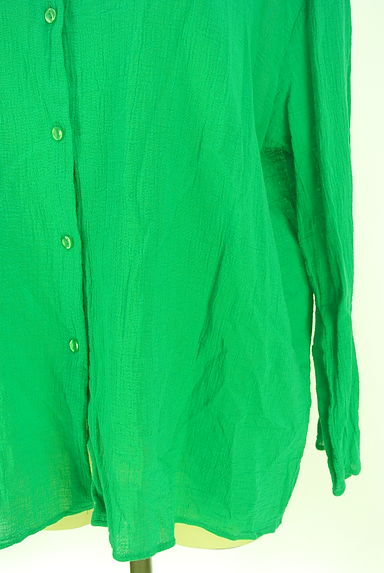 クリックで大画像表示 BARNYARDSTORM(バンヤードストーム)の古着「ノーカラーブラウス(ブラウス)」大画像5へ