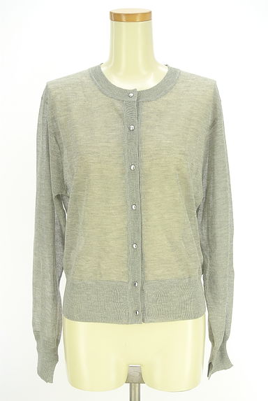 クリックで大画像表示 BARNYARDSTORM(バンヤードストーム)の古着「ラメ混シアーニットカーディガン(カーディガン・ボレロ)」大画像1へ