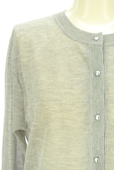 クリックで大画像表示 BARNYARDSTORM(バンヤードストーム)の古着「ラメ混シアーニットカーディガン(カーディガン・ボレロ)」大画像4へ