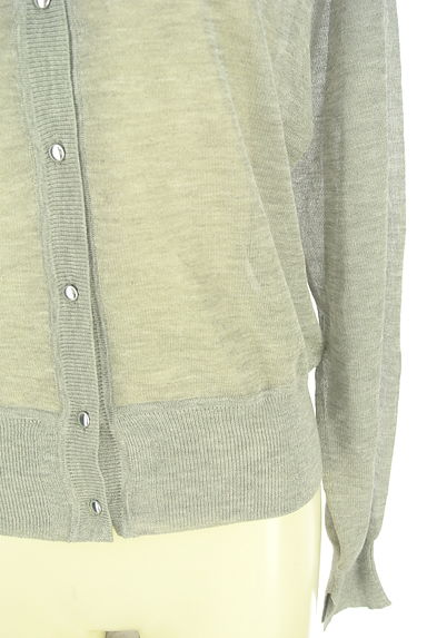 クリックで大画像表示 BARNYARDSTORM(バンヤードストーム)の古着「ラメ混シアーニットカーディガン(カーディガン・ボレロ)」大画像5へ