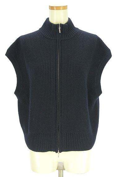 クリックで大画像表示 BARNYARDSTORM(バンヤードストーム)の古着「ジップアップニットベスト(ベスト・ジレ)」大画像1へ