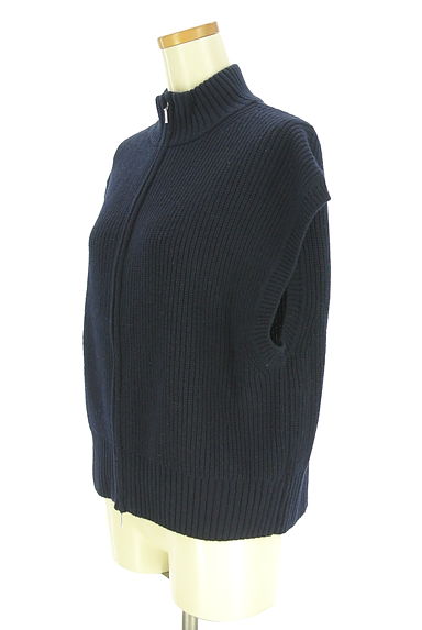 クリックで大画像表示 BARNYARDSTORM(バンヤードストーム)の古着「ジップアップニットベスト(ベスト・ジレ)」大画像3へ