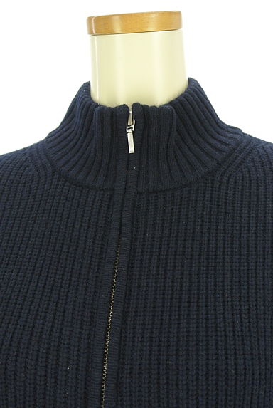 クリックで大画像表示 BARNYARDSTORM(バンヤードストーム)の古着「ジップアップニットベスト(ベスト・ジレ)」大画像4へ